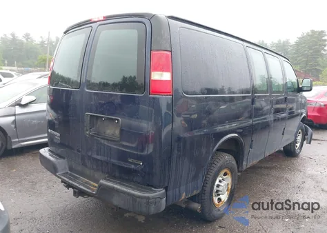2012 Chevrolet Express 2500 Work Van из США, поврежденный, VIN 1GCWGFCA5C1172813